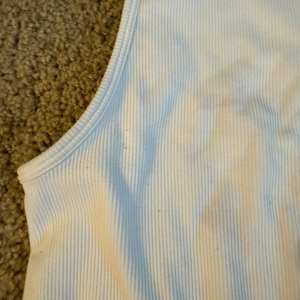Babaton Ivory Ribbed Top - Picture 5 of 5